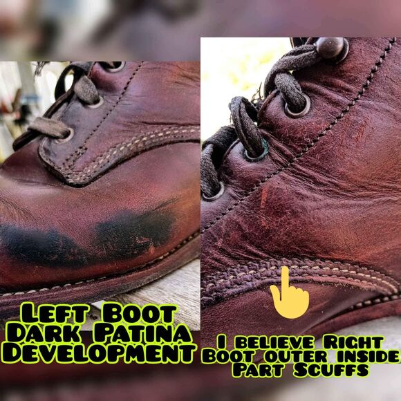 Wolverine 1000 Mile Men 10.5 Plain-Toe Original Boot - Picture 9 of 10